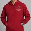 2026-Arizona-Preseason-Mike-LaFleur-Sideline-Cardinals-Nike-Anorak-Red-Jacket