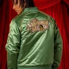 2026 The Muppet Show 50th Anniversary D23 Ultimate Disney Fan Event Green Satin Bomber Jacket