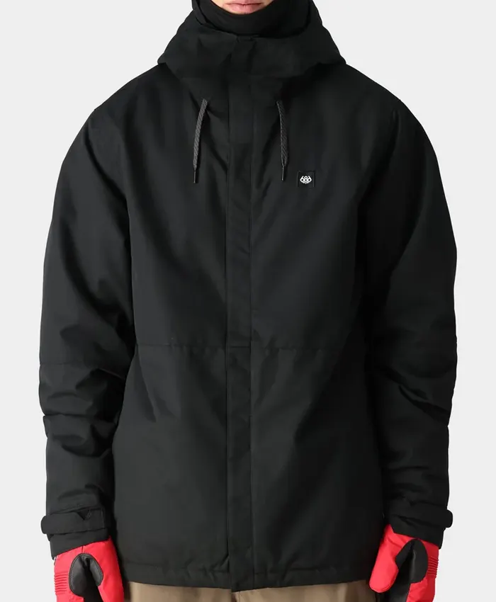 686 Foundation Insulated Black Snowboard Jacket