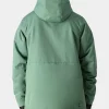 686 Foundation Insulated Ski Snowboard Cypress Green Jacket Back