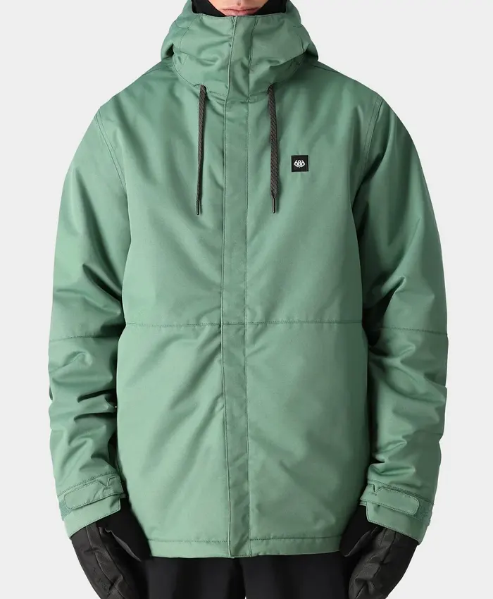 686 Foundation Insulated Ski Snowboard Cypress Green Jacket