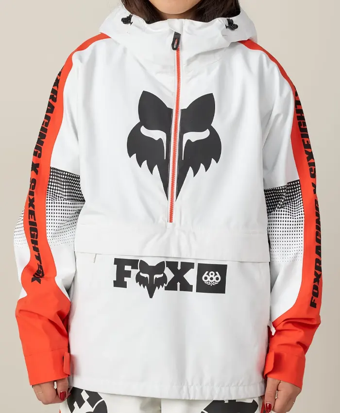 686 Fox Racing Shell Anorak Hooded Jacket