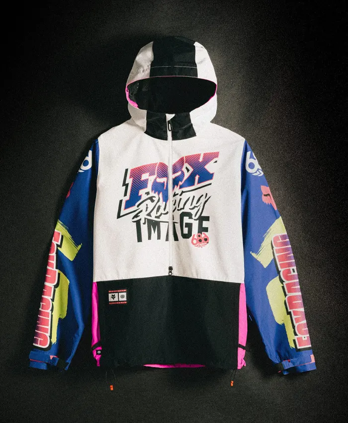 686 Fox Racing Shell Anorak Jacket With Hood