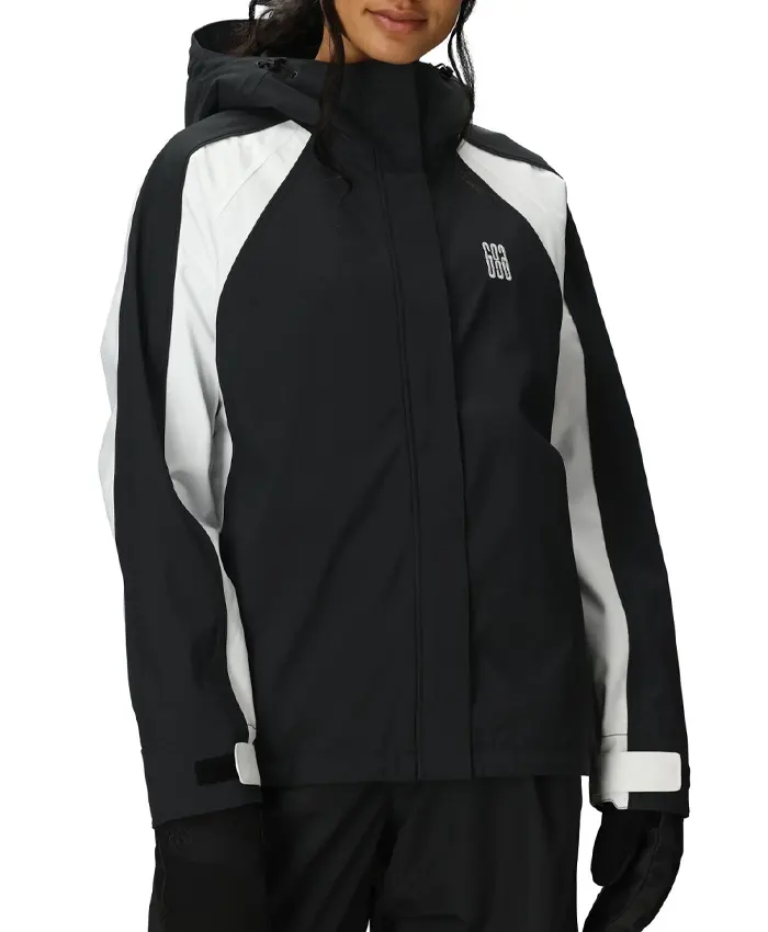 686 Snowboard Black White Jacket