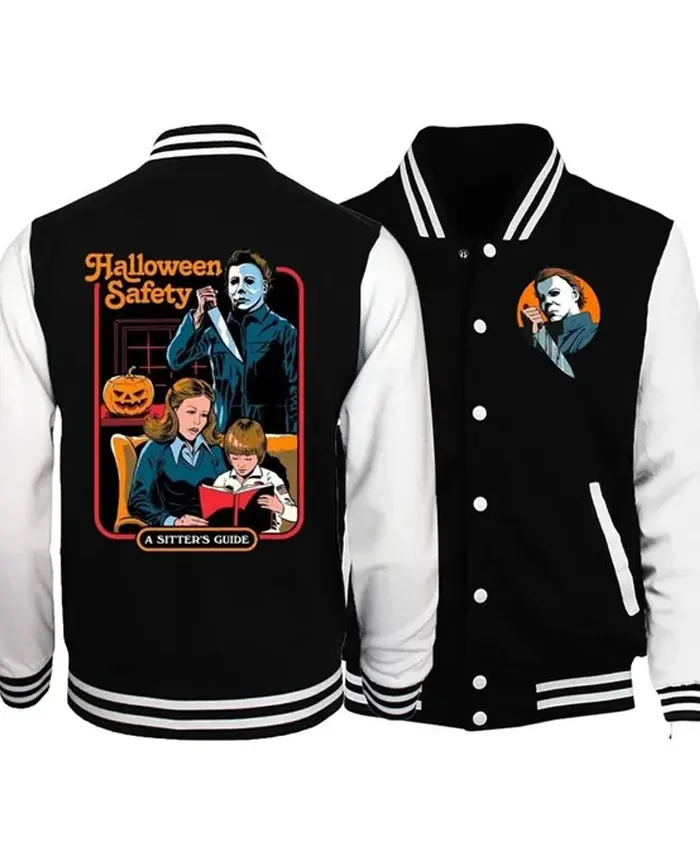 A Sitter’s Guide Halloween Varsity Jacket