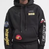 AVIREX x Wrangle Multi-Patch Pullover Hoodie Mens