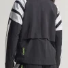 Adidas Adizero Archive Running Black Jacket Back
