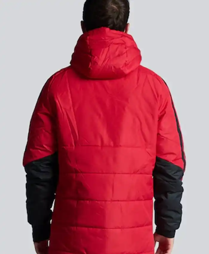 Adidas Manchester United 26 27 Authentic Red Training Tiro Long Coat