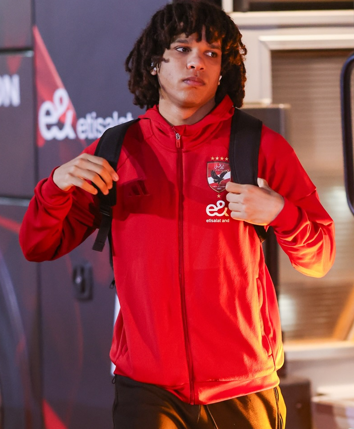 Adidas Red Al Ahly Jacket
