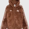 Adidas x Care Bears Brown Fur Jacket