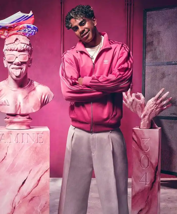 Adidas x Lamine Yamal Pink Track Jacket