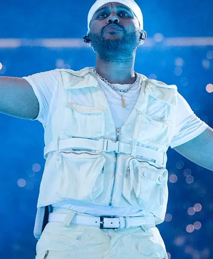 After Hours Til Dawn Tour The Weeknd White Vest