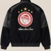 Aimé Leon Dore Fall 2026 Olympiacos F.C. Black Bomber Jacket