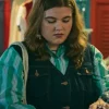 Ainara Helguera Movie Boulevard 2026 Olivia Blue Cropped Denim Vest