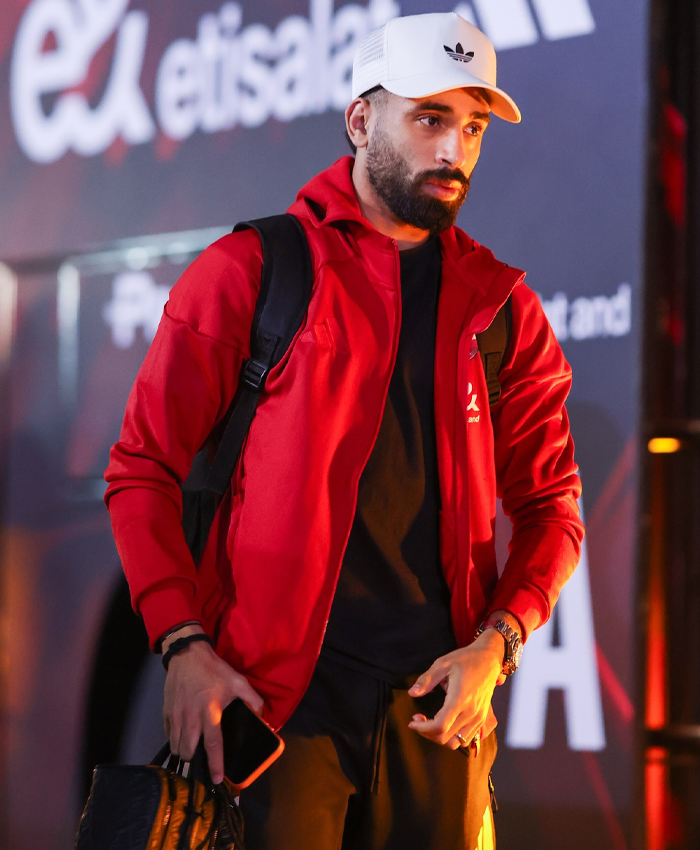 Al Ahly Adidas Jacket Red