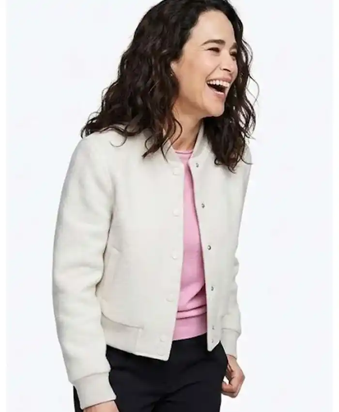 Alice Braga TV Series Dark Matter Amanda Lucas Varsity Bomber Jacket