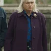 Allegra Davenstock TV Series The Chelsea Detective 2026 Diana Quick Purple Wool Coat