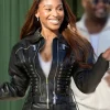 Americas Got Talent S21 Normani Fitted Leather Jacket
