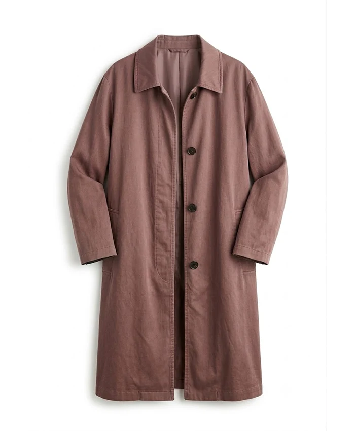 Annie TV Series Sterling Point 2026 Ella Rubin Brown Cotton Coat