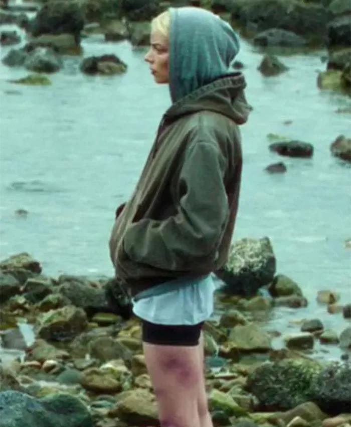 Anya Taylor-Joy TV Series Lucky 2026 Green Cotton Hooded Jacket