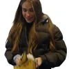 Ariana Biermann TV Series Next Gen NYC 2026 Black Puffer Jacket