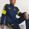 Arsenal Adidas Lifestyler Full-Zip Up Track Top Jacket Navy