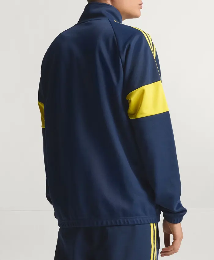 Arsenal Adidas Lifestyler Navy Track Jacket Back