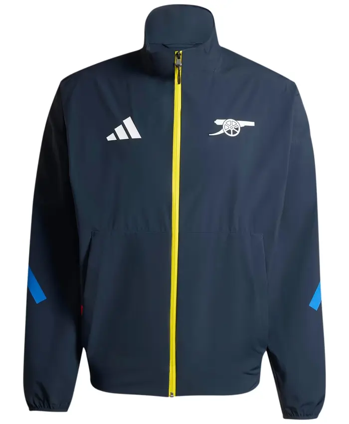 Arsenal adidas 2025 26 Club Anthem Full-Zip Jacket Navy