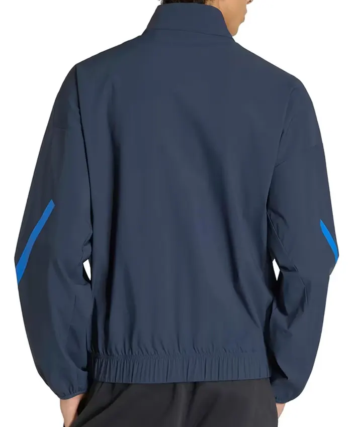 Arsenal adidas 2025 26 Club Anthem Navy Jacket Back