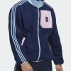 Arsenal adidas Lifestyler Navy Fleece Full-Zip Up Jacket Mens