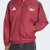 Arsenal adidas Stadium Culturewear Maroon Track Jacket