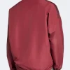 Arsenal adidas Stadium Culturewear Maroon Track Jacket Back