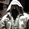 Asap Rocky Brussels Don't Be Dumbed Tour 2026 White Hooded Jacket
