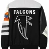 Atlanta Falcons Leather Jacket Vintage