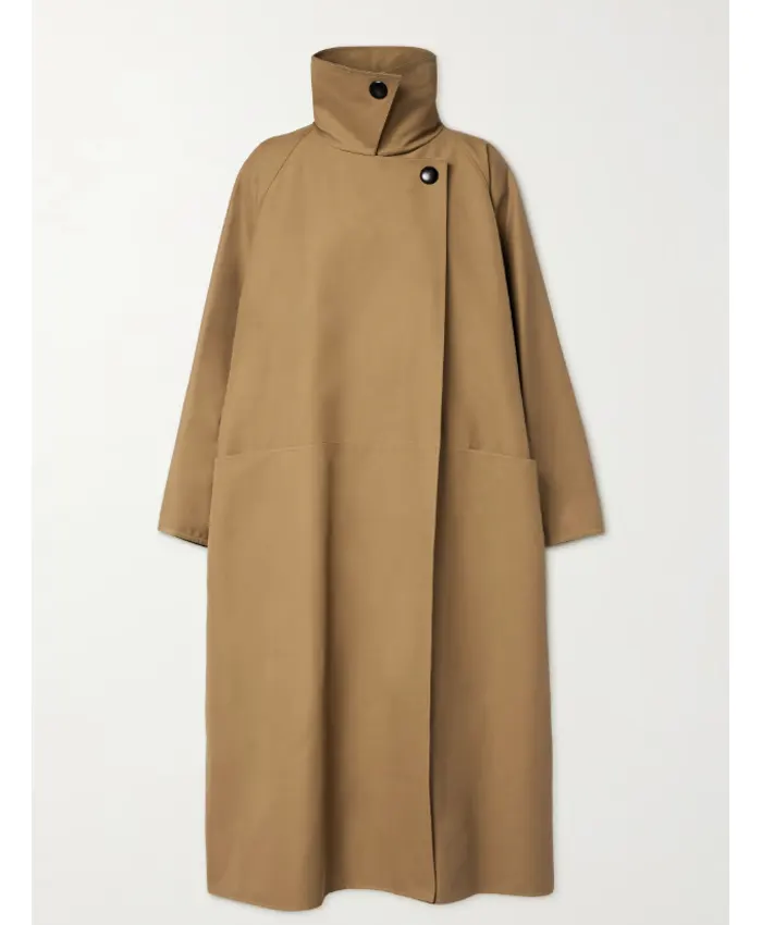Aurore Oversized Cotton Trench Coat