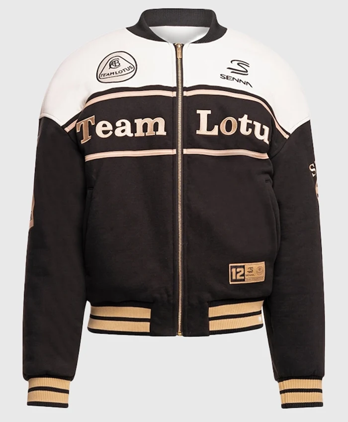 Ayrton Senna x Lotus F1 2026 Oversized Varsity Jacket
