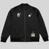 BTS SUGA Clippers Glitch Bomber Jacket