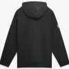 Baltimore Ravens Nike Sideline Anorak Half-Zip Hooded Black Jacket Back