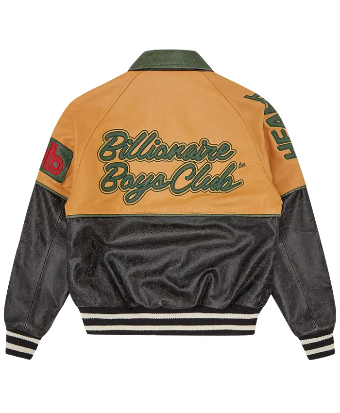 Billionaire Boys Club Club Cracked Leather Jacket