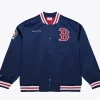 Boston Red Sox David Ortiz Mitchell & Ness Navy Satin Jacket