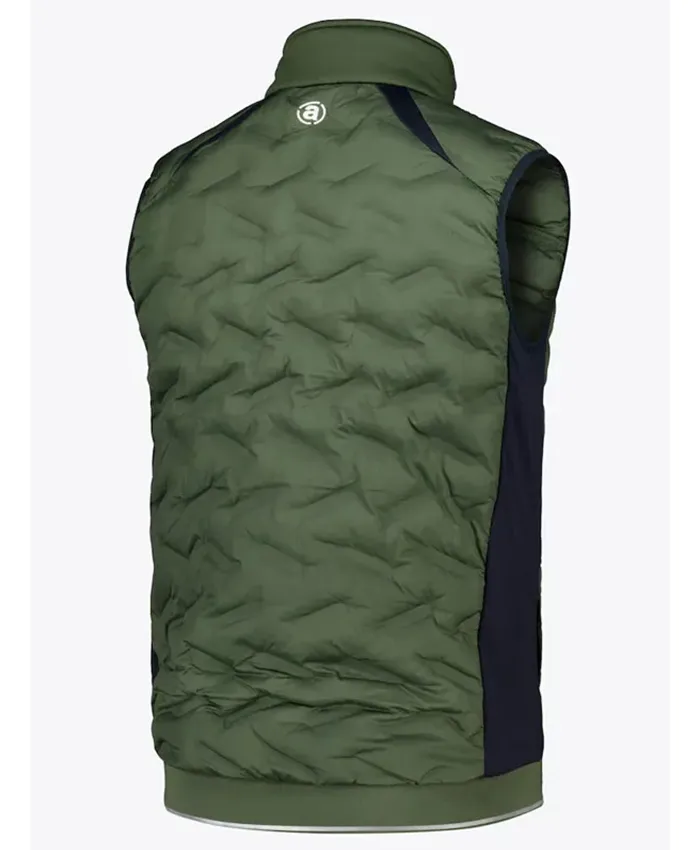 Buy 2027 Ryder Cup Adare Manor Limerick Ireland Abacus Portrush Gilet Quilted Vest Back View