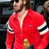 Buy Andrew Garfield New York City 2026 Red Bomber Jacket On Sale
