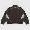 Buy Asics x Vandy The Pink 2026 Brown Zip-Up Track Jacket Back