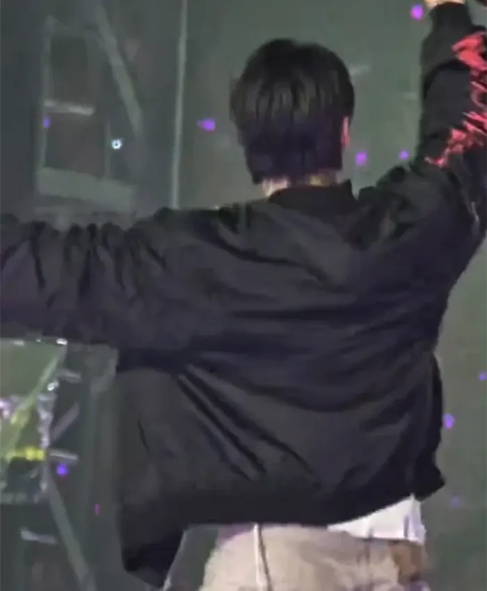 Buy BTS Arirang Jungkook What Is Your Love Song Black Bomber Jacket Back
