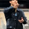 Buy BTS Arirang Tour Jungkook Blue Cotton Denim Jacket For Sale