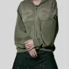 Buy BTS Arirang World Tour Green Zip-Up Korea Hooded Jacket Front