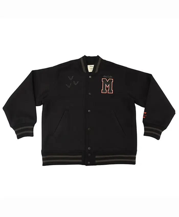 Buy Cakeworthy 2026 Disney Mickey Mouse Vampire Black Wool Varsity Jacket