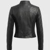 Buy Chicago Lallapalooza 2026 Ellie Rowsell Black Leather Jacket Back