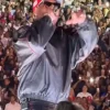 Buy Chris Brown March Madness R&B Tour Black Leather Jacket