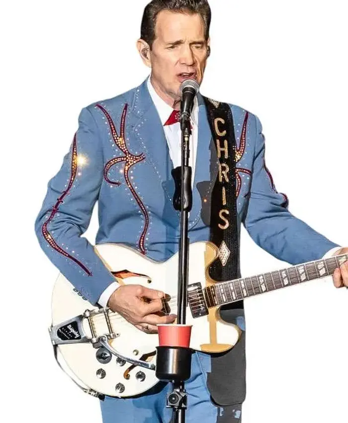 Buy Chris Isaak Coruna Sounds Concert Blue Blazer For Sale
